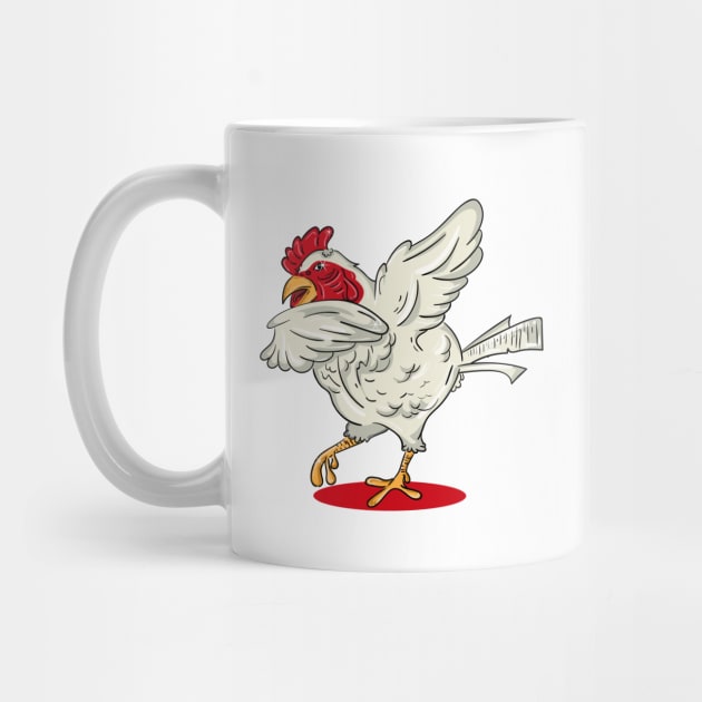 'Dabbing Dancing Chicken' Funny Dabbing Animal Gift by ourwackyhome